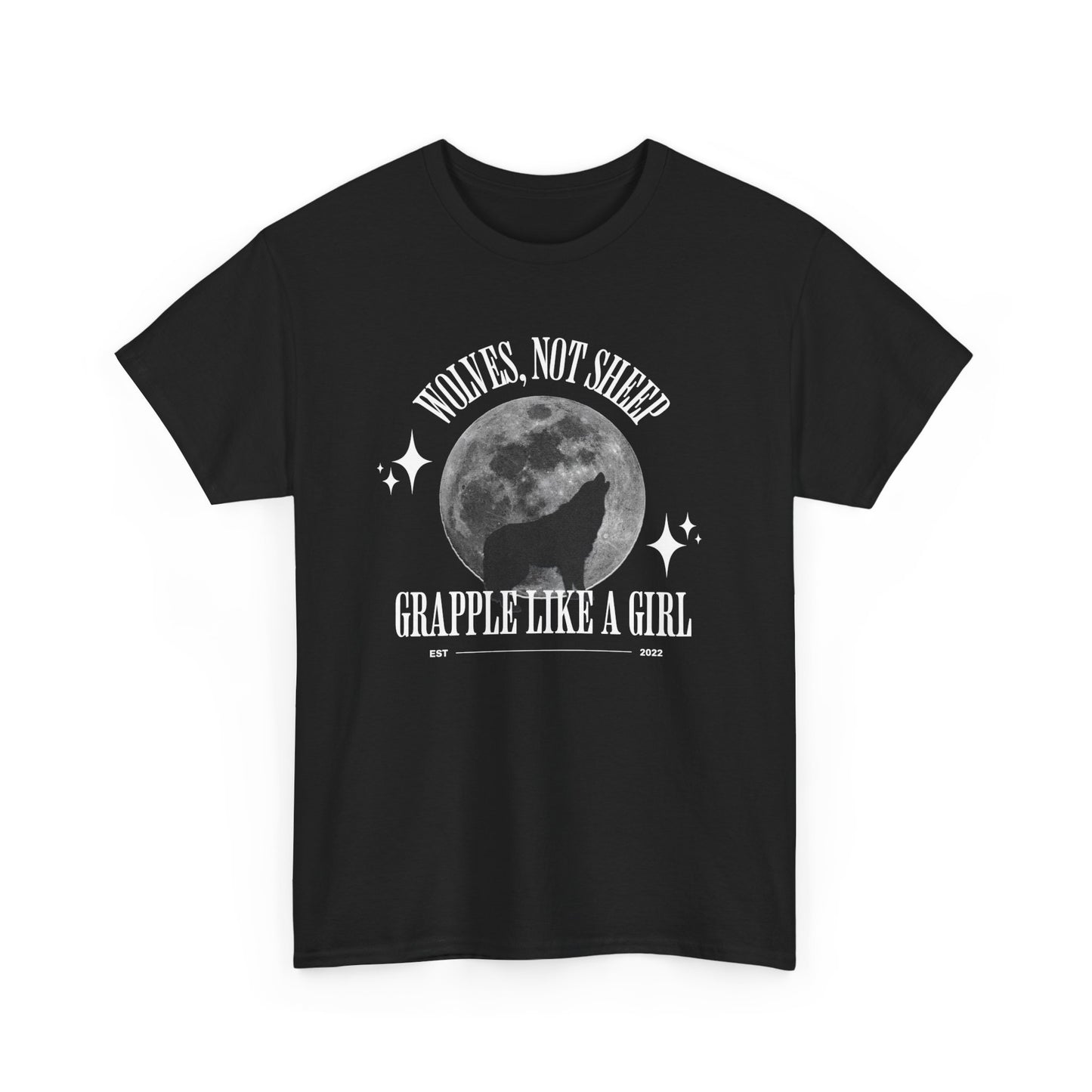 Women's Jiu Jitsu T-Shirt - Wolves, Not Sheep