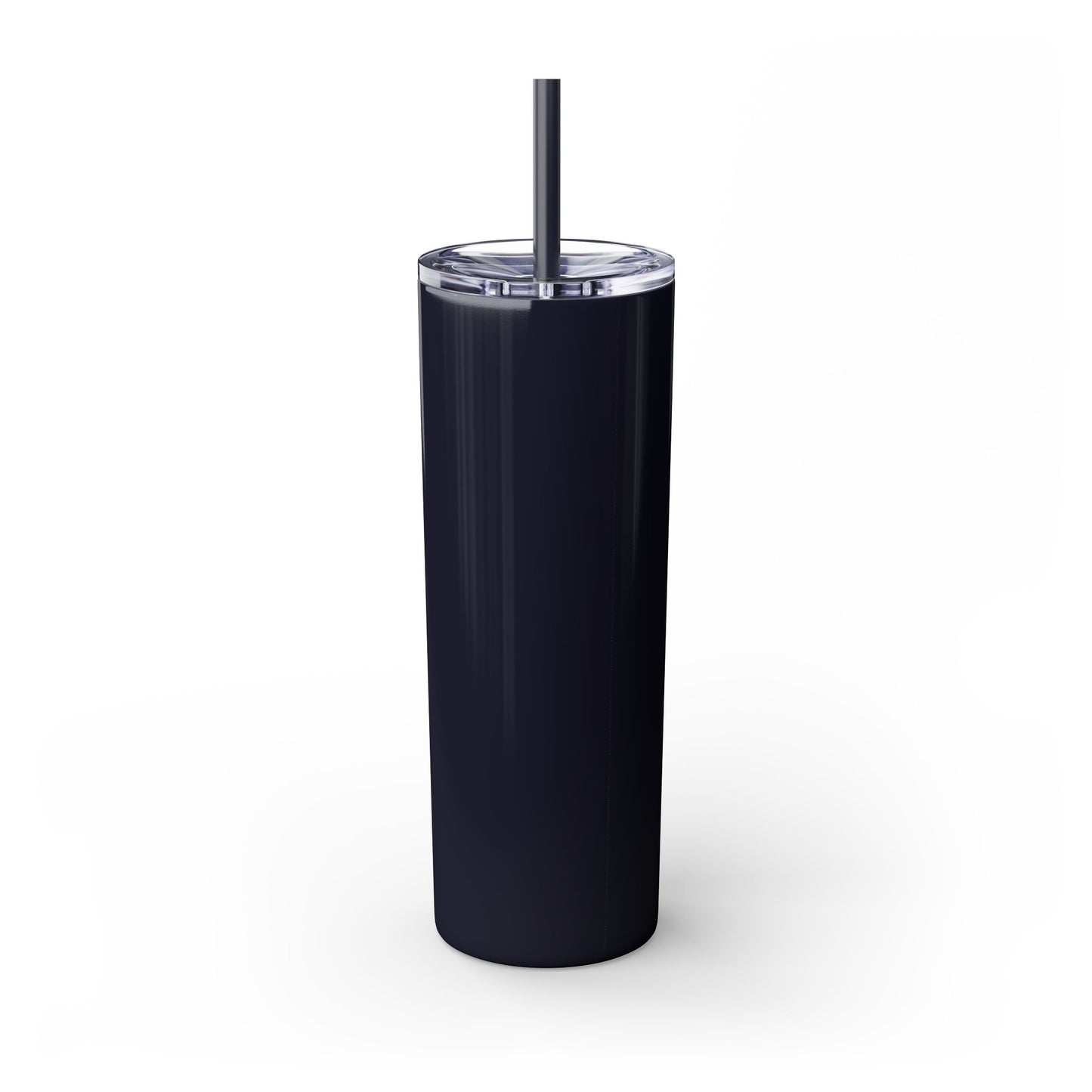 Skinny Tumbler with Straw, 20oz - Jiu Jitsu Loading