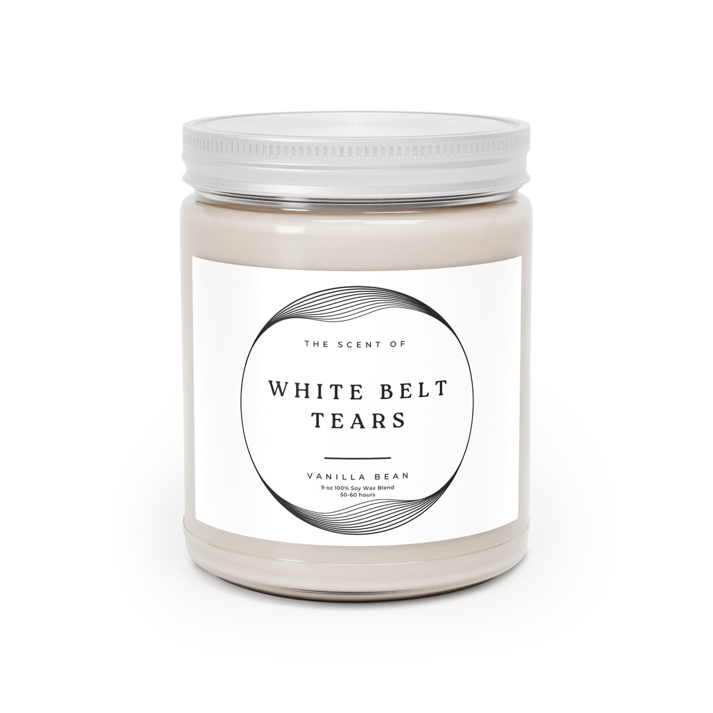 White Belt Tears BJJ Jiu Jitsu Funny Candle Jiu Jitsu Gift