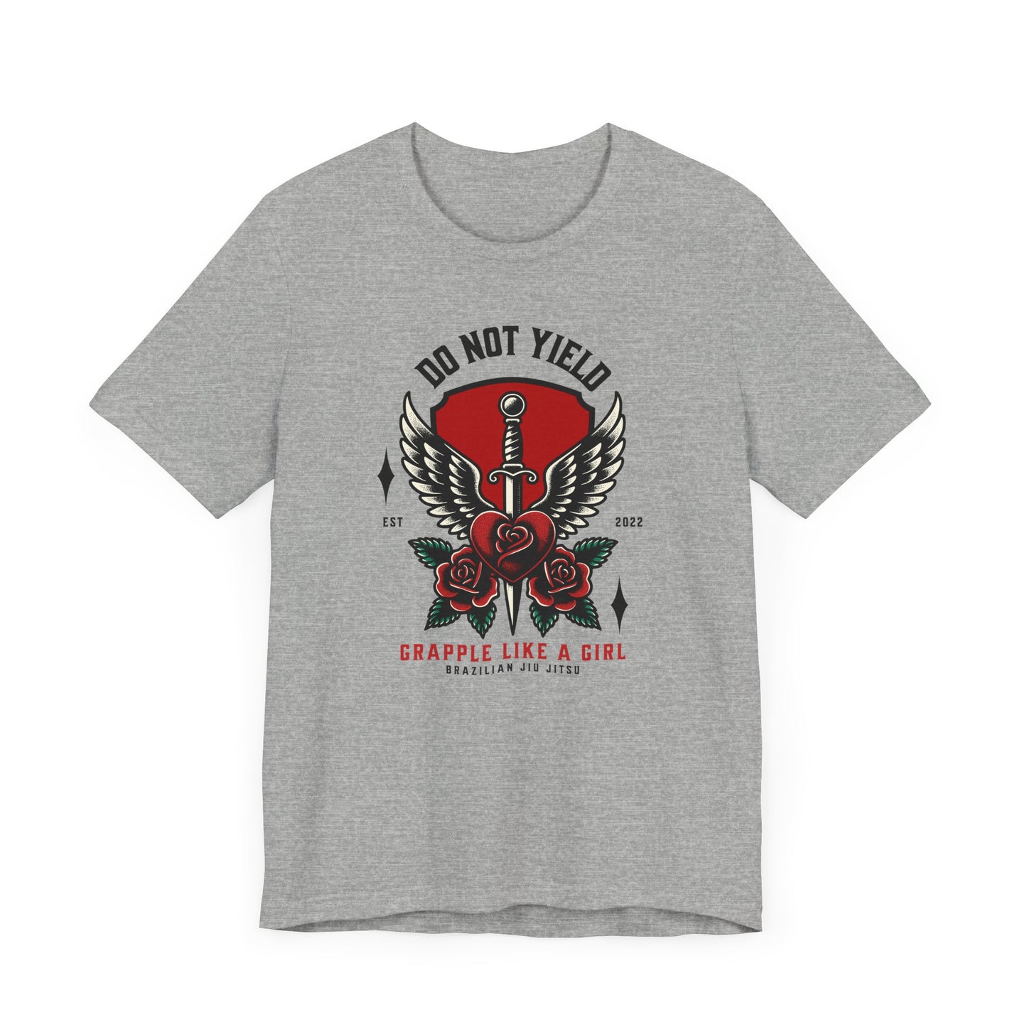 Women's Jiu Jitsu Submission T-Shirt - Do Not Yield