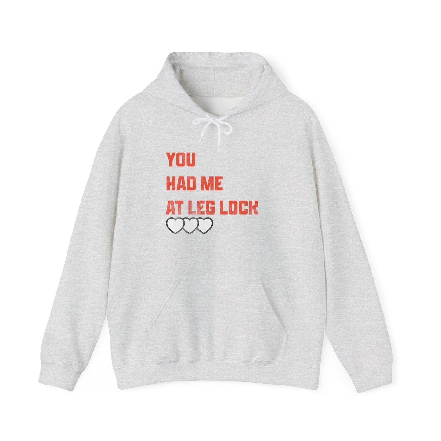Women's Grapple like a Girl BJJ Hoodie - You had me at leglock