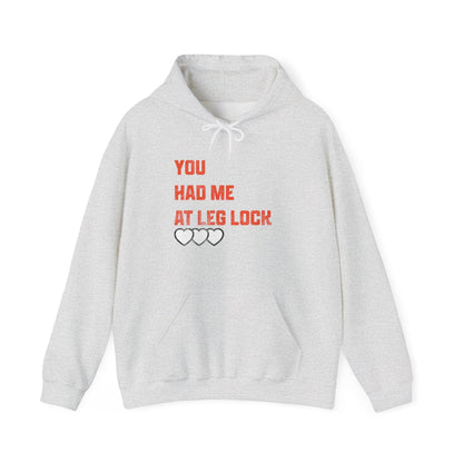 Women's Grapple like a Girl BJJ Hoodie - You had me at leglock
