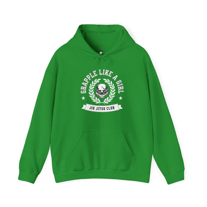 Women's Grapple like a Girl BJJ Hoodie - GLG Jiu Jitsu Club Collection