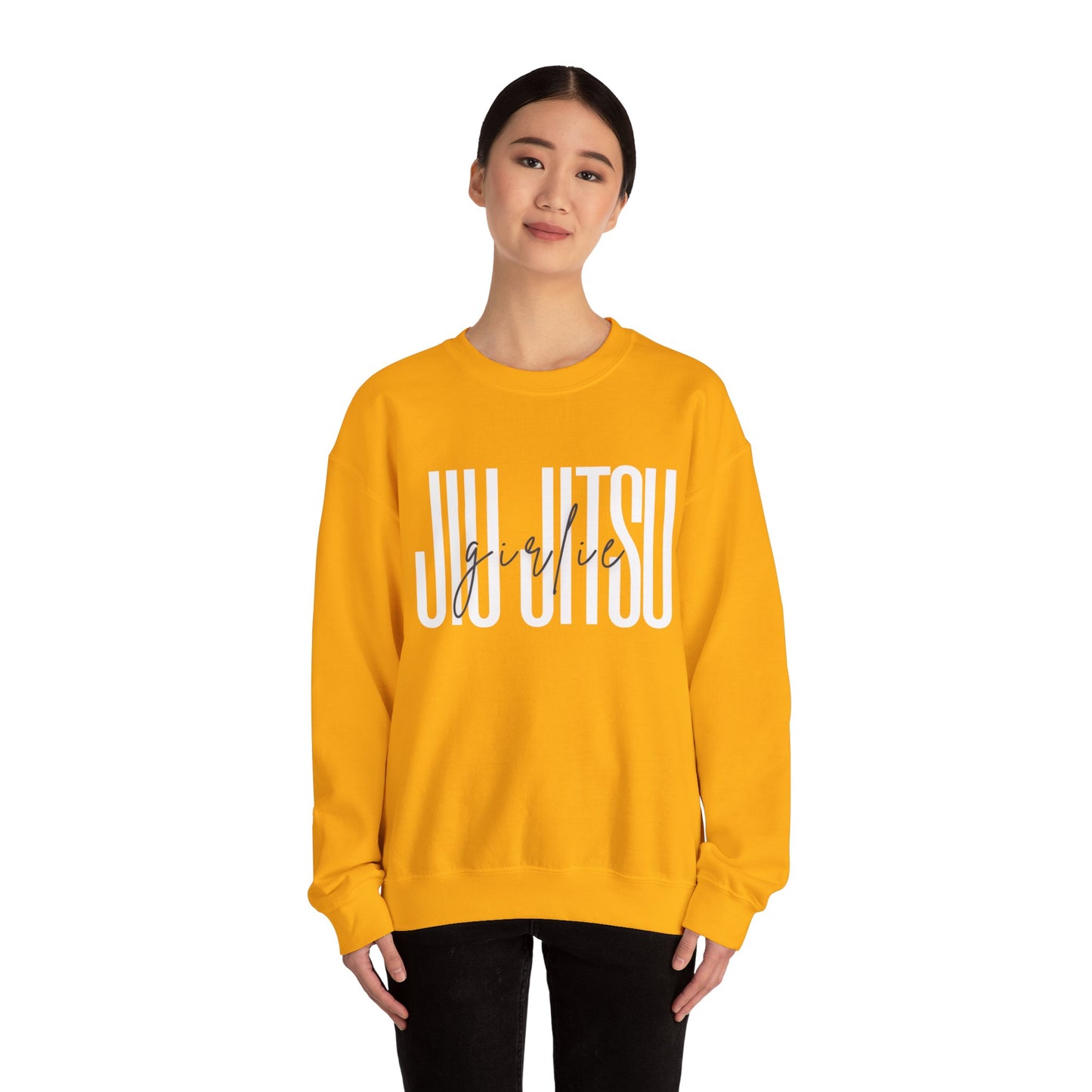 BJJ Women's Sweater Jiu Jitsu Girlie Crewneck Sweater