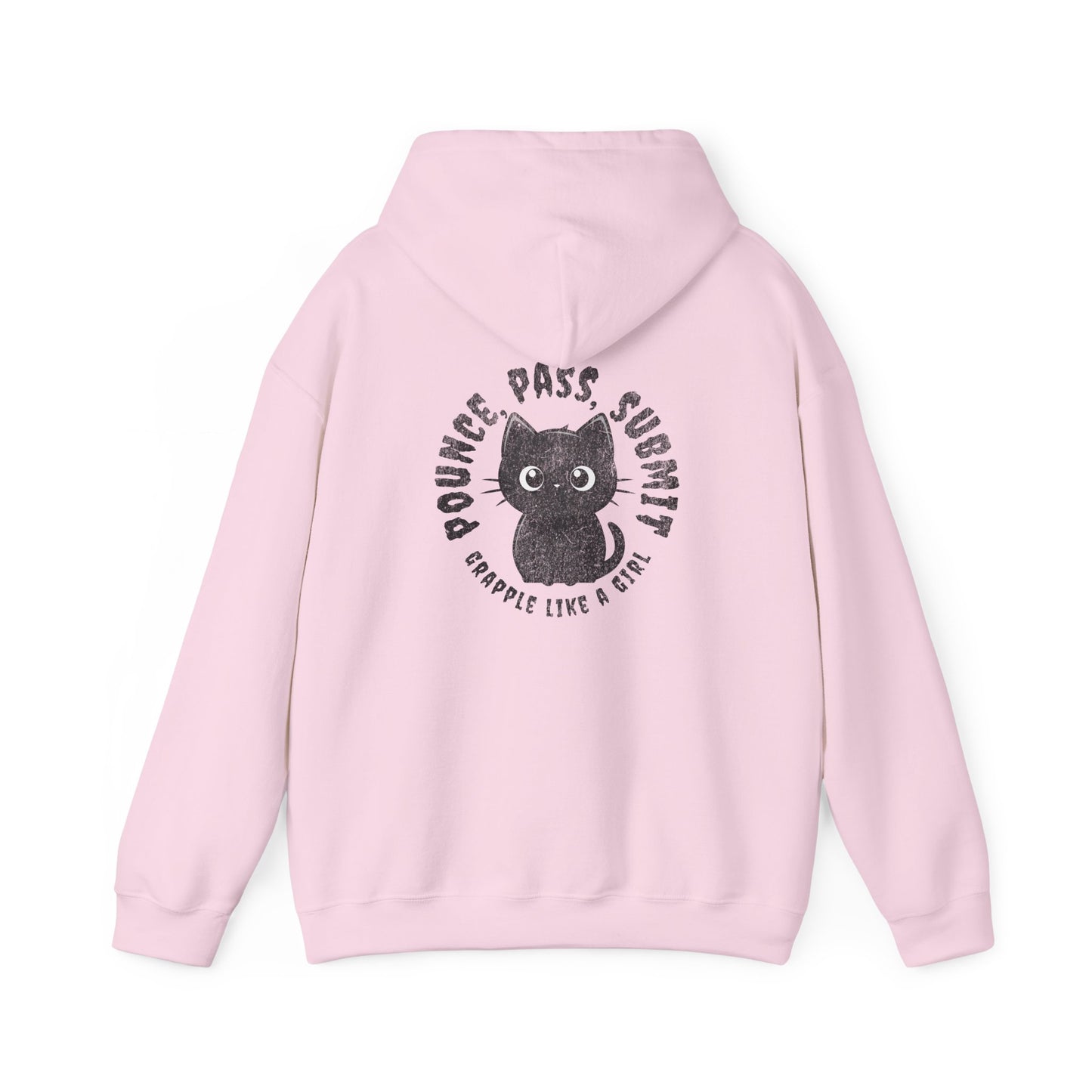 Women's BJJ Hoodie - Grapple Like a Girl, Pounce, Pass, Submit *Limited Edition*