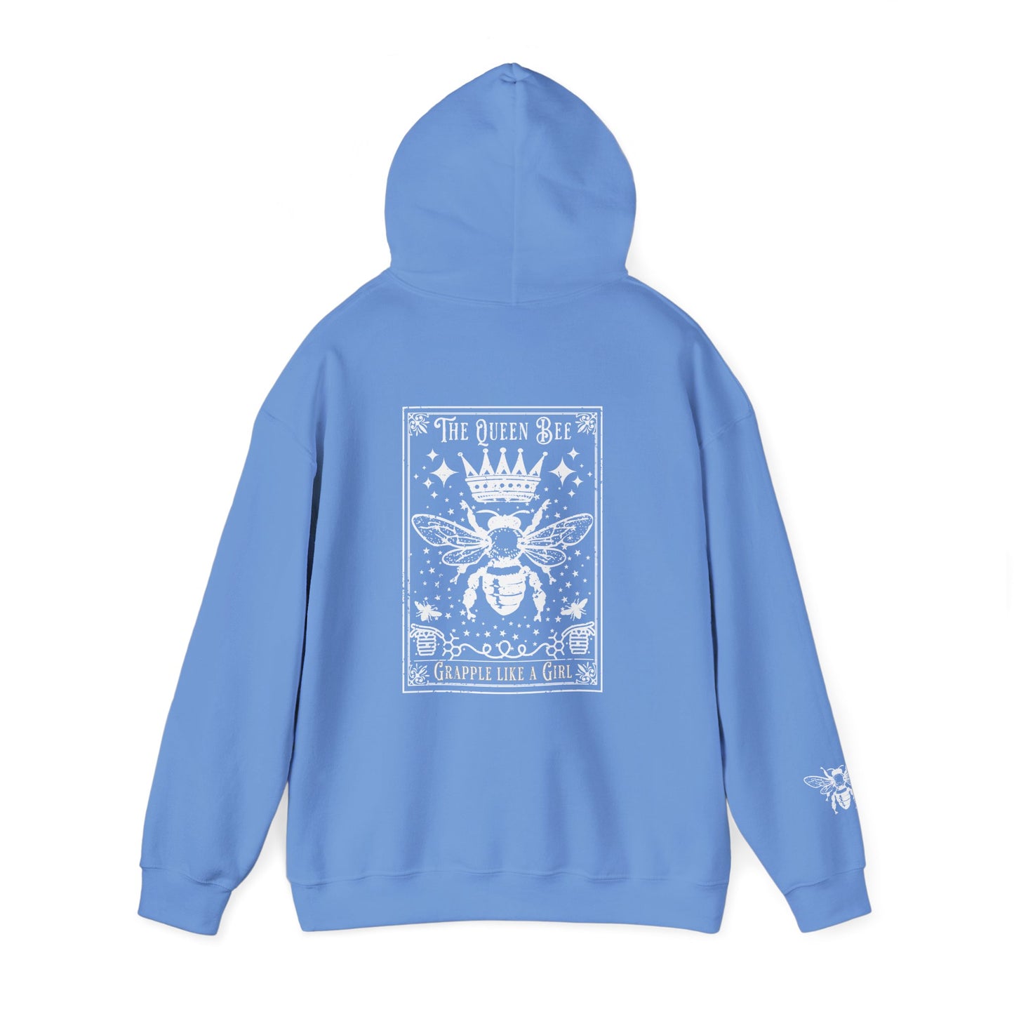 Women's Grapple like a Girl BJJ Hoodie - Queen Bee