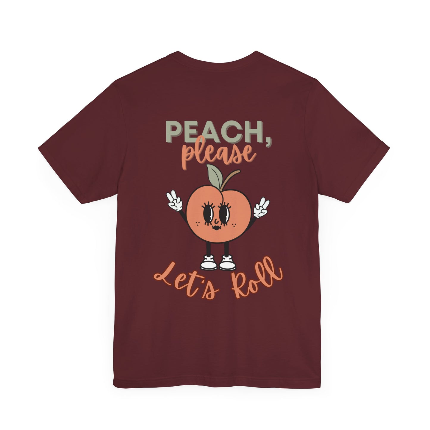 Peach, Please Let's Roll Women's BJJ Jiu Jitsu T-Shirt