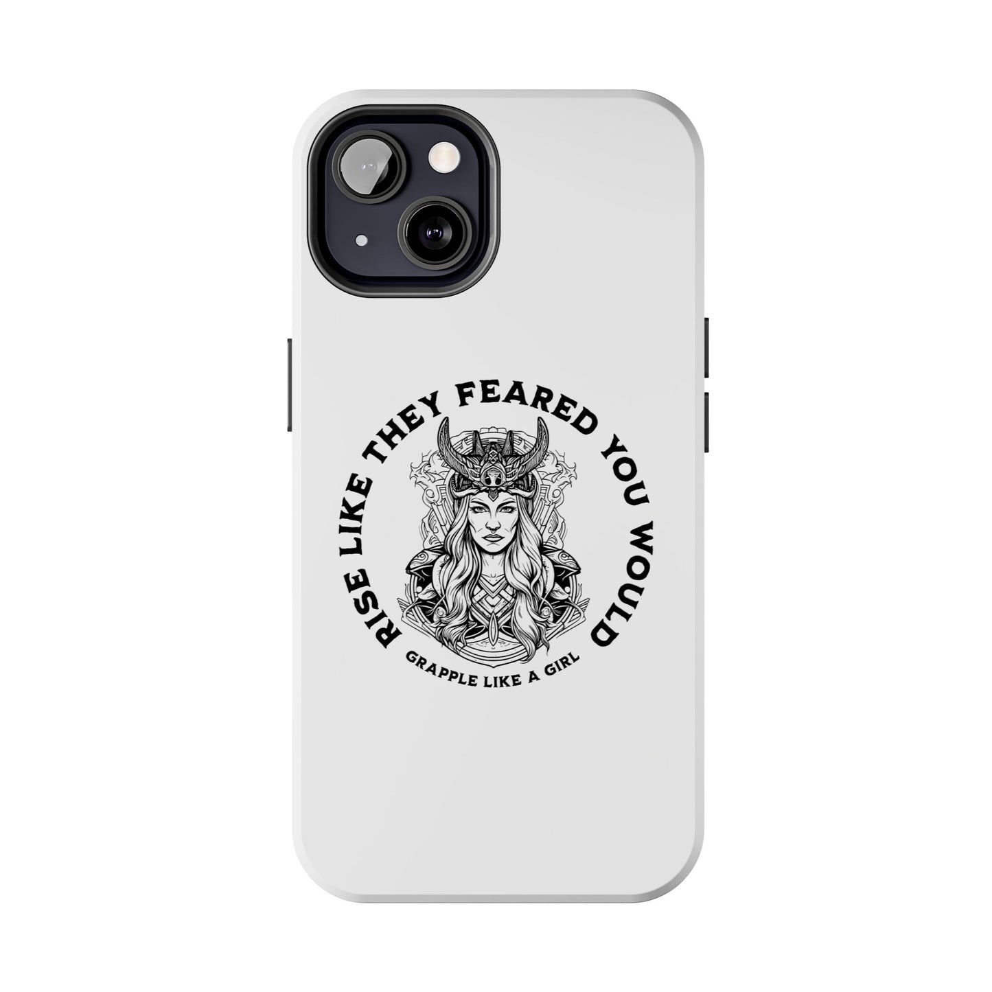 Women's BJJ Rise like they Feared You Would Jiu Jitsu Tough iPhone Cases