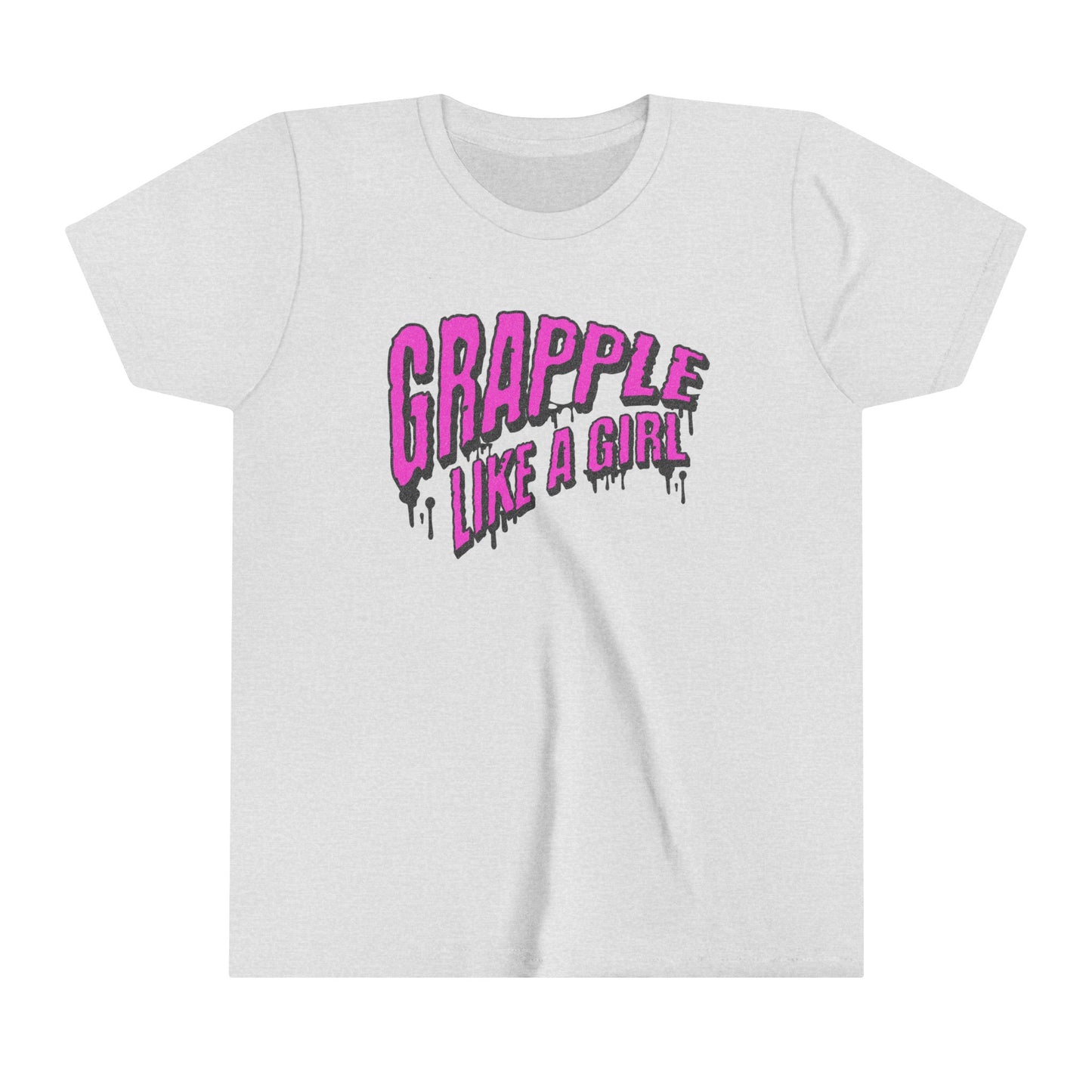 Grapple like a Girl Slime Youth Short Sleeve Tee