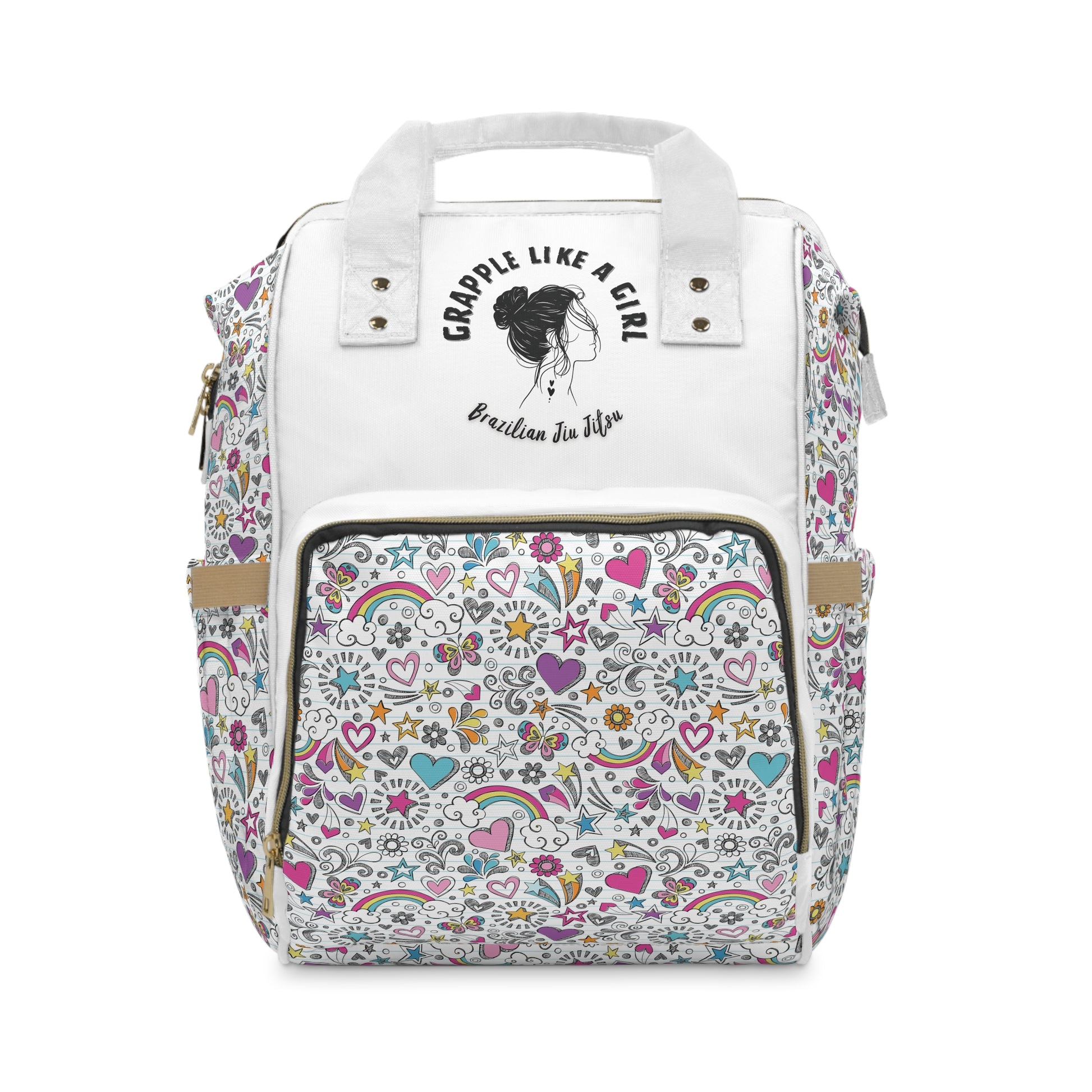 jiu jitsu gear bag Women's Grapple like a Girl Jiu Jitsu Gear Backpack