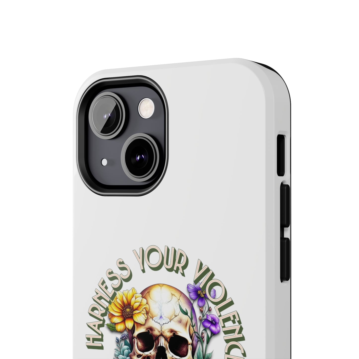 Women's BJJ Harness Your Violence Jiu Jitsu Tough iPhone Cases