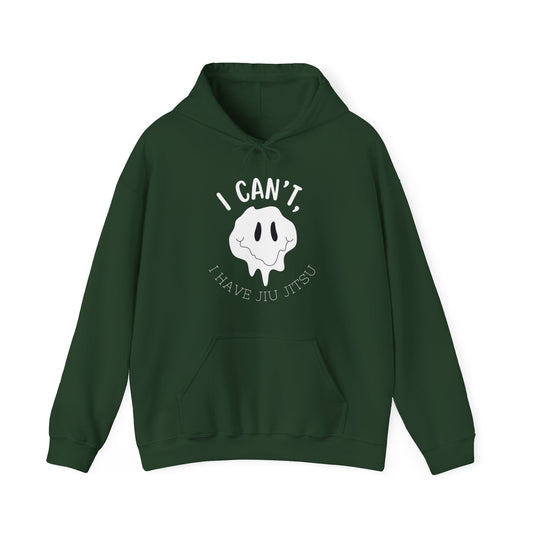 Womens BJJ I can't, I have Jiu Jitsu Pullover Hoodie