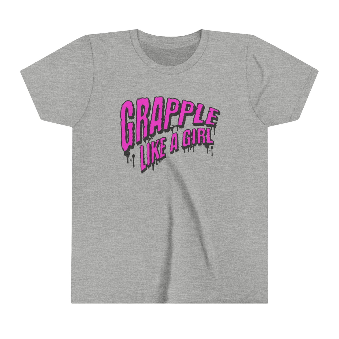 Grapple like a Girl Slime Youth Short Sleeve Tee