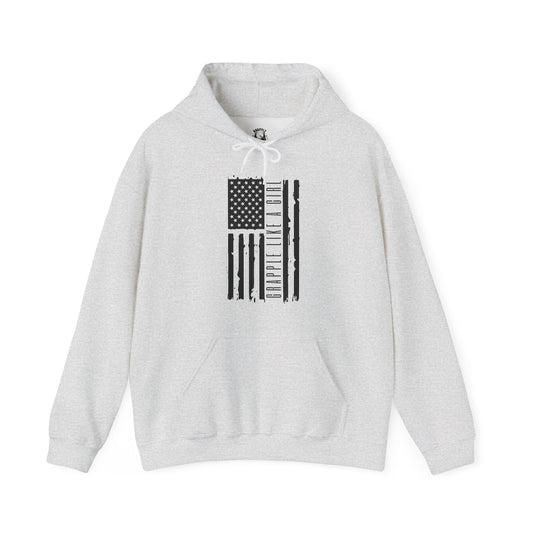 Grapple like a Girl Women's BJJ Hoodie - GLG American Flag