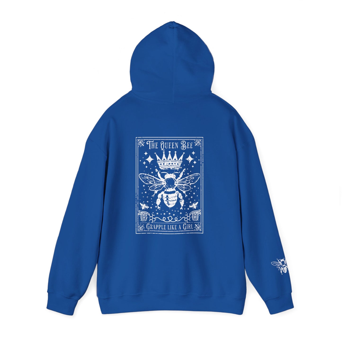 Women's Grapple like a Girl BJJ Hoodie - Queen Bee
