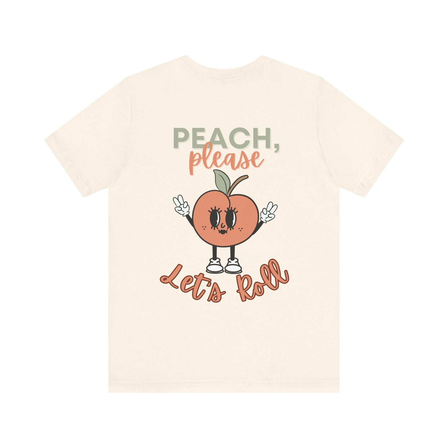 Peach, Please Let's Roll Women's BJJ Jiu Jitsu T-Shirt