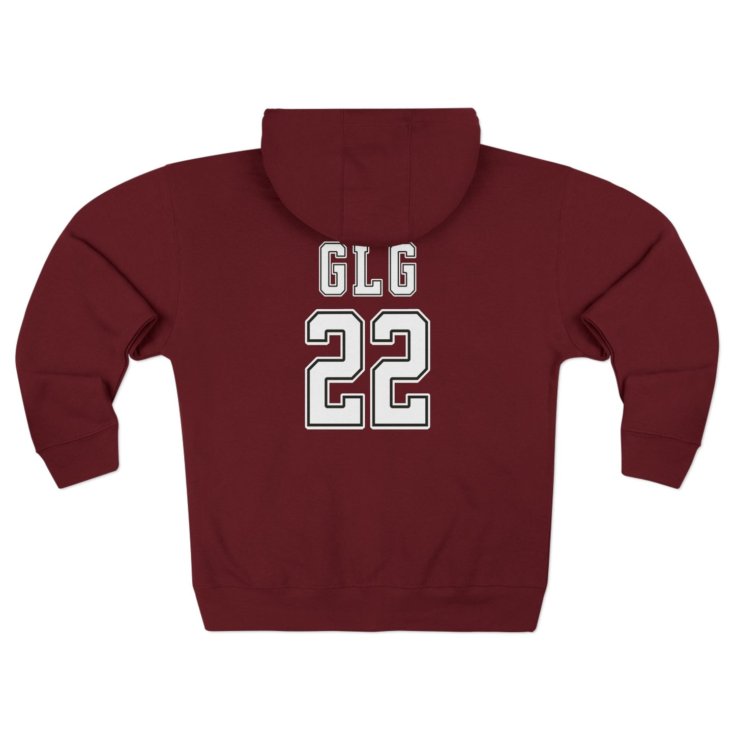 The GLG Club Collection Varsity Back Zip Hoodie
