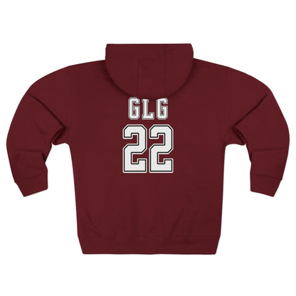 The GLG Club Collection Varsity Back Zip Hoodie