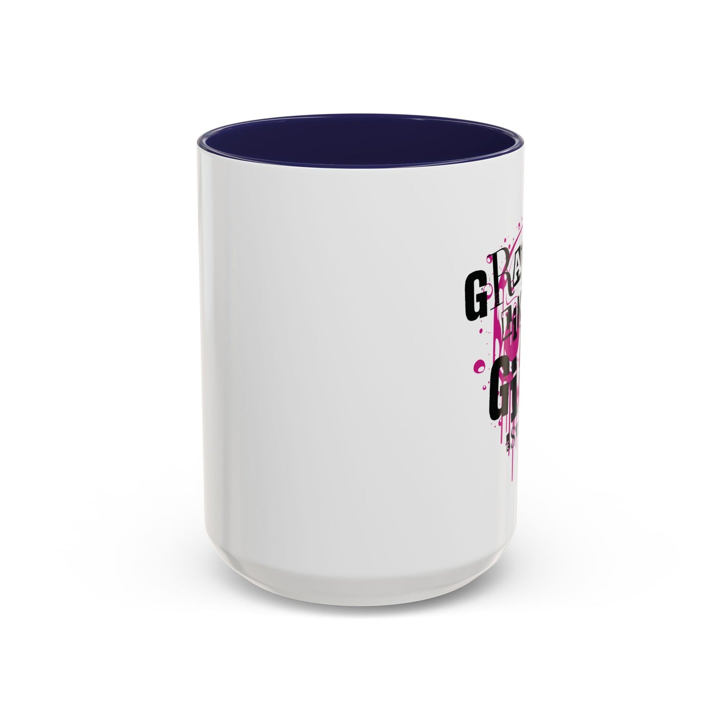 Grapple Like a Girl Accent Coffee Mug