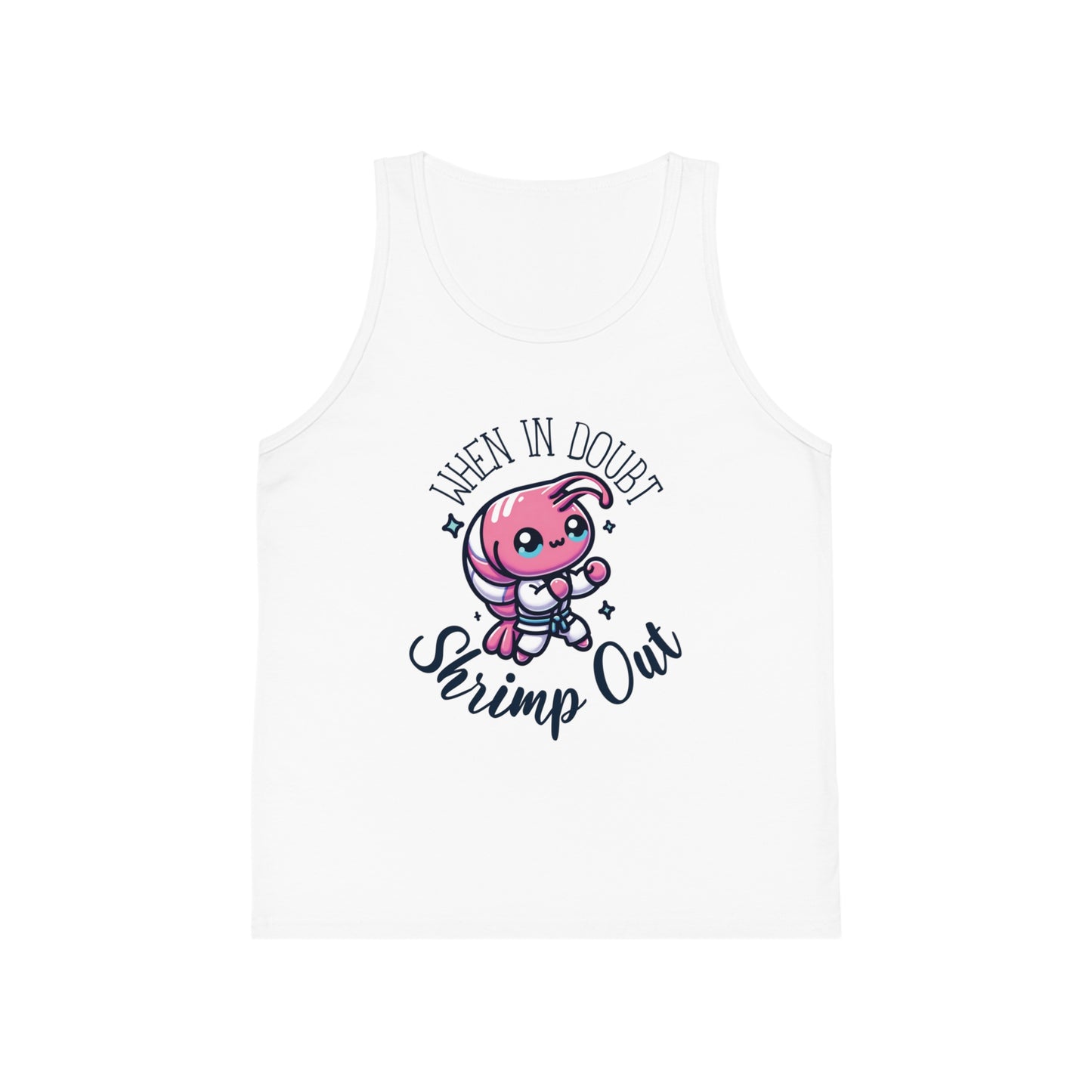 Grapple like a Girl Shrimp Out Youth Jersey Tank Top