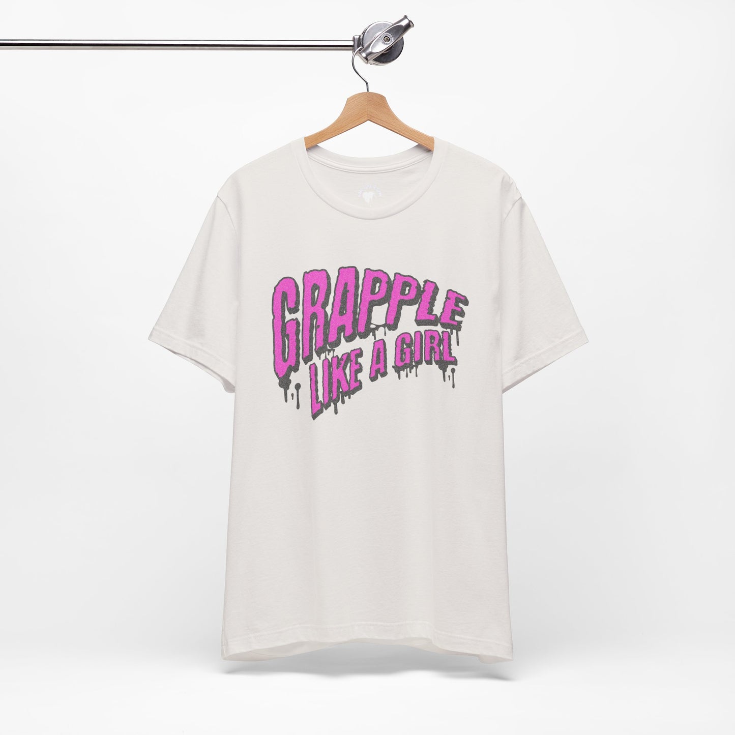 Women's Grapple like a Girl Slime Jiu Jitsu T-shirt