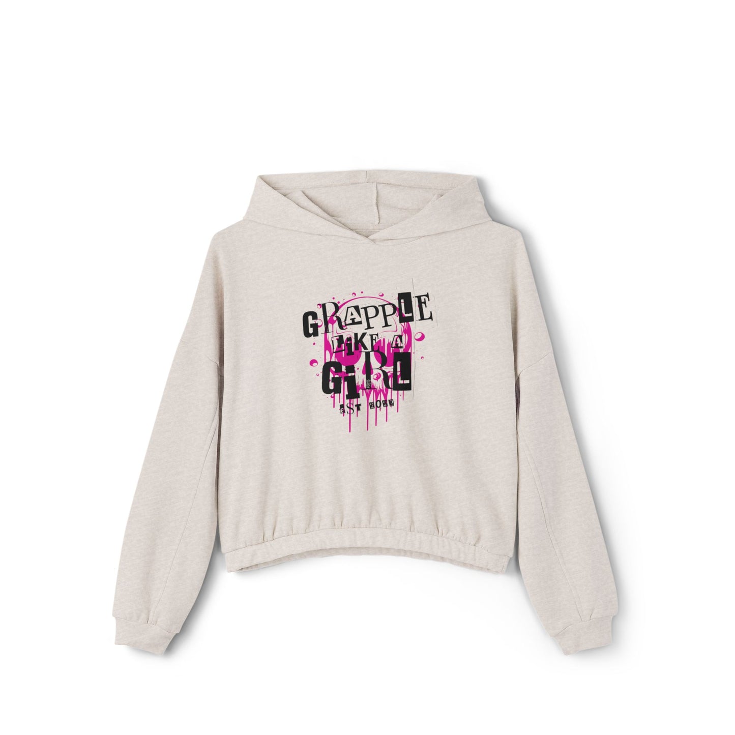 Grapple like a Girl Cinched Bottom Hoodie