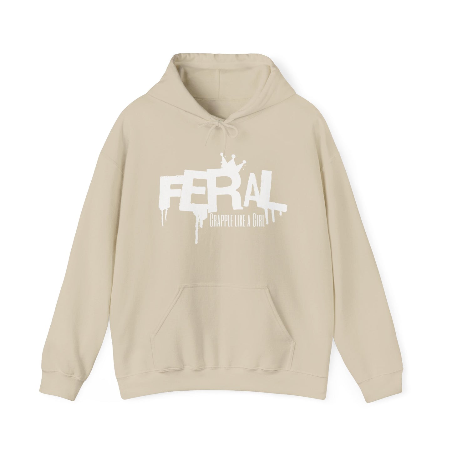 Feral Grapple like a Girl Hoodie