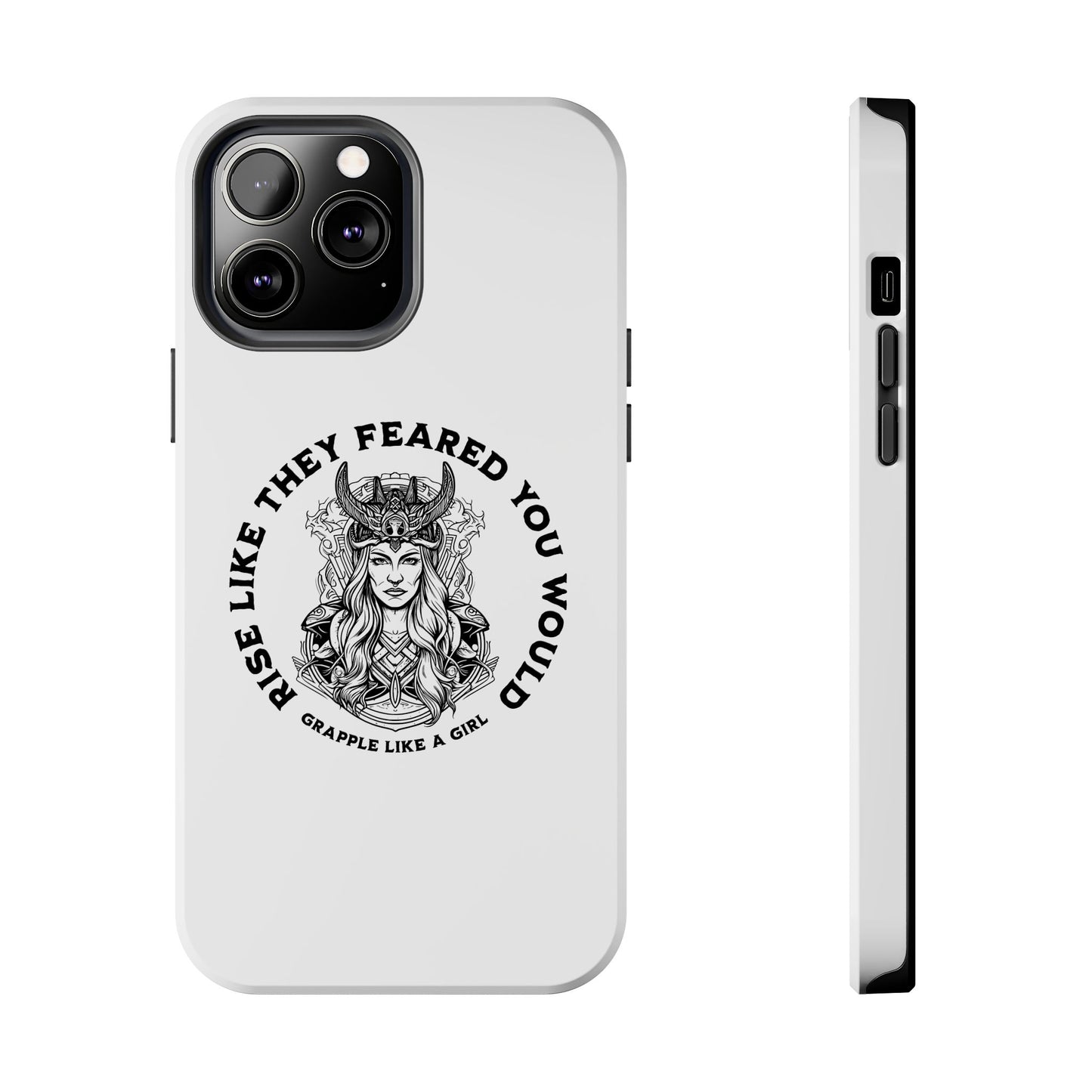 Women's BJJ Rise like they Feared You Would Jiu Jitsu Tough iPhone Cases