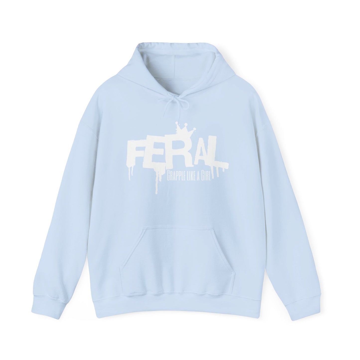 Feral Grapple like a Girl Hoodie