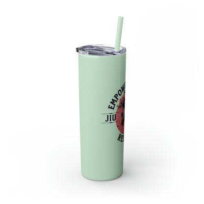 Empower, Embrace, Restrict  Tumbler with Straw, 20oz
