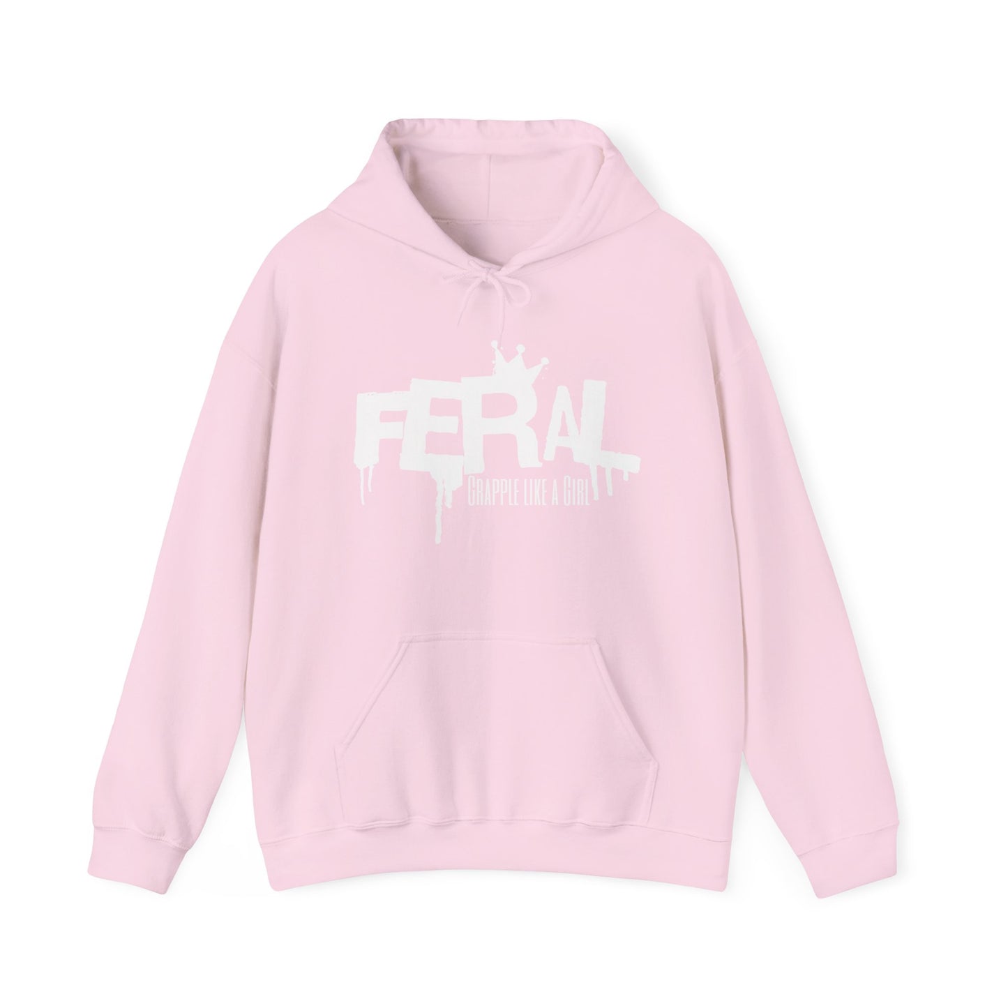 Feral Grapple like a Girl Hoodie