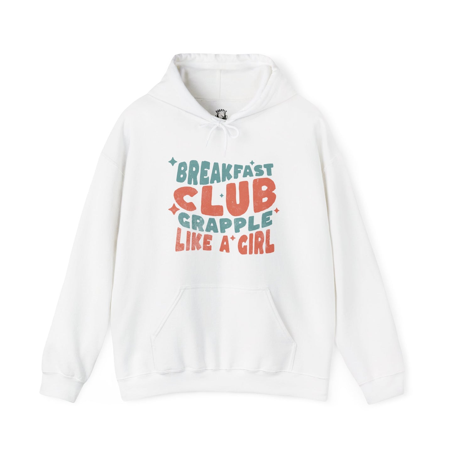 Women's BJJ Hoodie - Grapple Like a Girl Breakfast Club