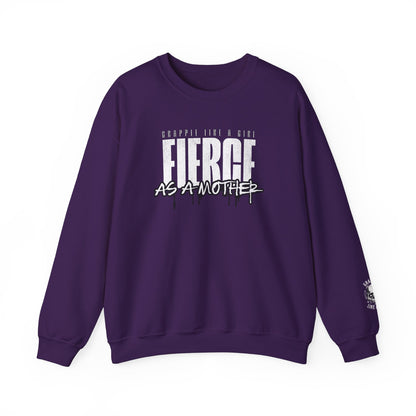 Women's BJJ Crewneck Sweatshirt - Fierce as a Mother