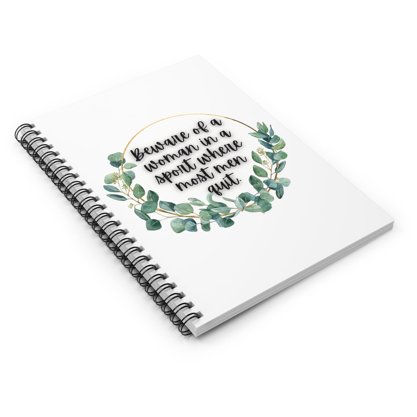 Women's Jiu Jitsu Notebook Journal