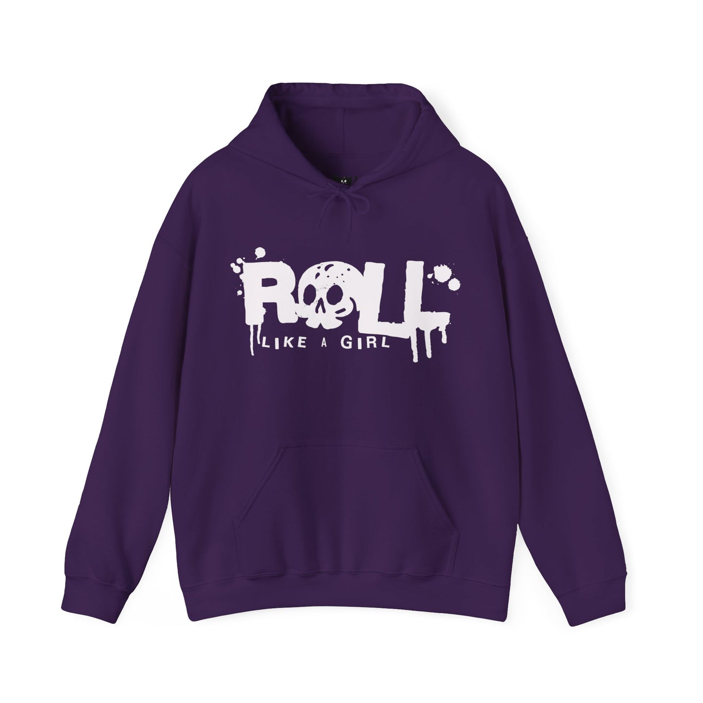 BJJ Roll like a Girl Jiu Jitsu Pullover Hoodie