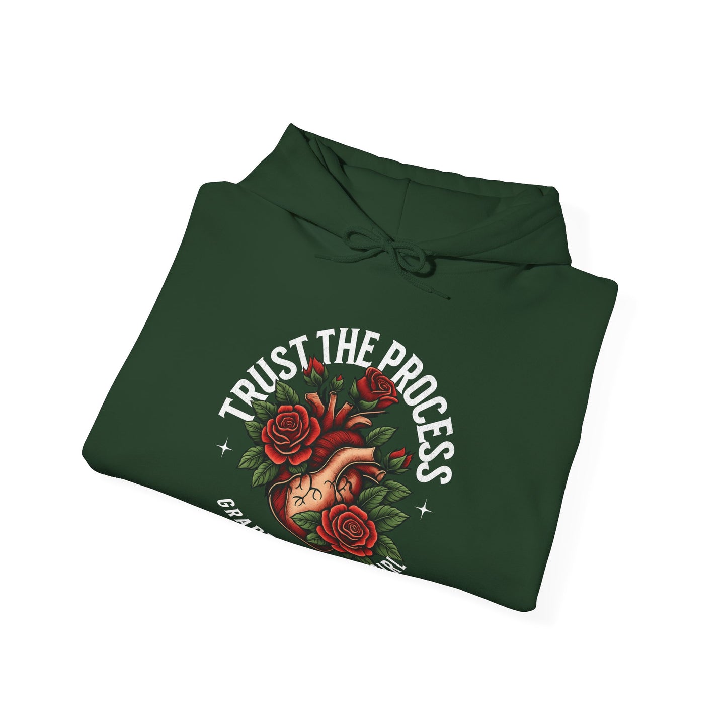 Women's Grapple like a Girl BJJ Hoodie - Trust the Process