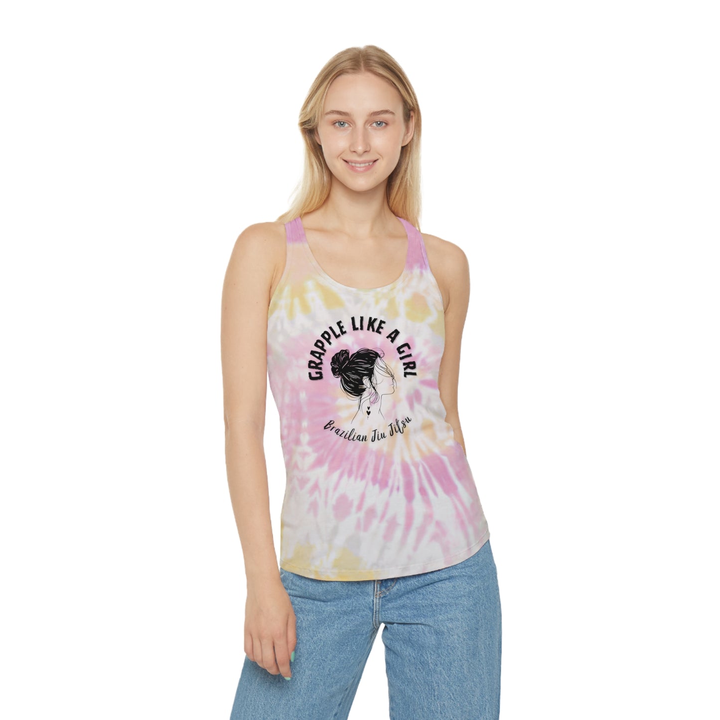 Tie Dye Racerback Tank Top