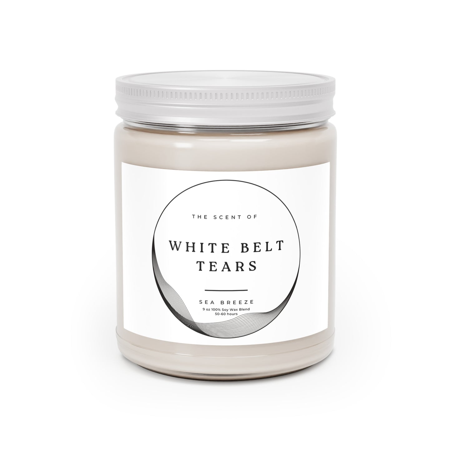 White Belt Tears BJJ Jiu Jitsu Funny Candle Jiu Jitsu Gift