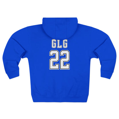 The GLG Club Collection Varsity Back Zip Hoodie