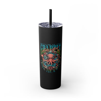 Choke, Tap, & Repeat Octopus Skinny Tumbler with Straw, 20oz