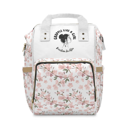 Grapple like a Girl Backpack - Cherry Blossoms