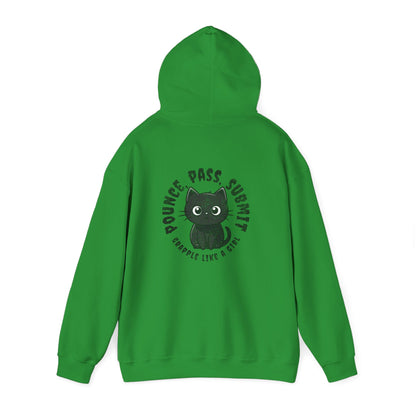 Women's BJJ Hoodie - Grapple Like a Girl, Pounce, Pass, Submit *Limited Edition*