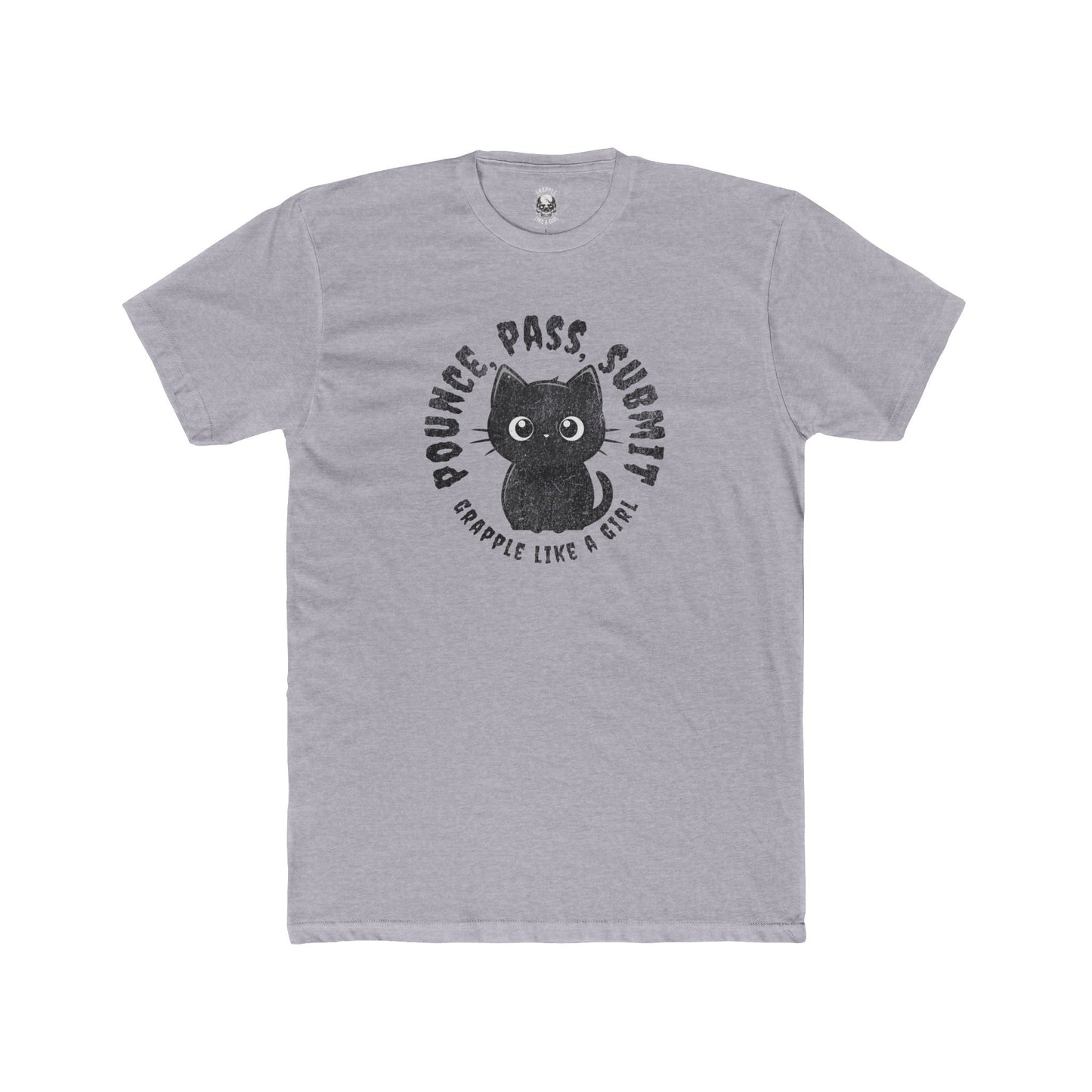 Grapple like a Girl Unisex Cotton Tee - Pounce, Pass, Submit *Limited Edition*