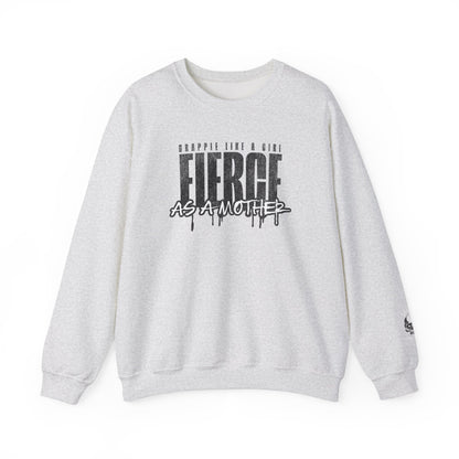 Women's BJJ Crewneck Sweatshirt - Fierce as a Mother