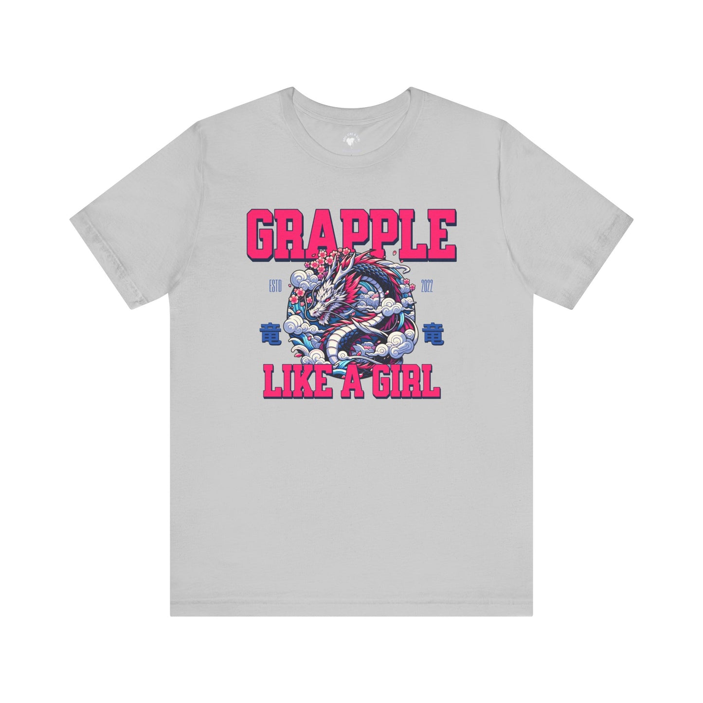 Women's Grapple like a Girl Tokyo Dragon Jiu Jitsu T-shirt