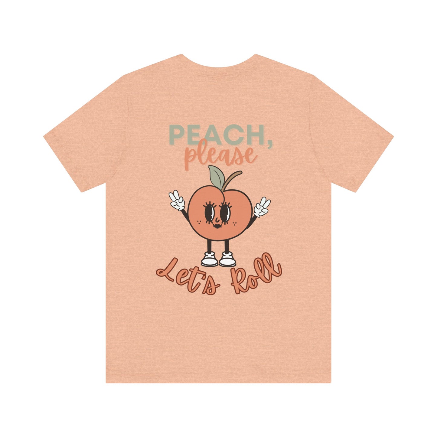 Peach, Please Let's Roll Women's BJJ Jiu Jitsu T-Shirt