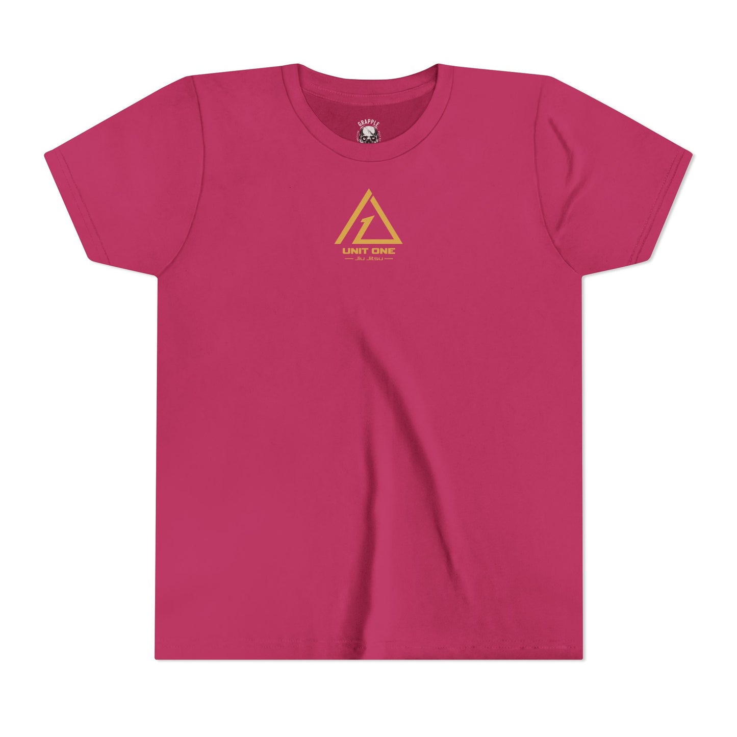 Custom Unisex Unit One T-Shirt - Youth, Gold Logo