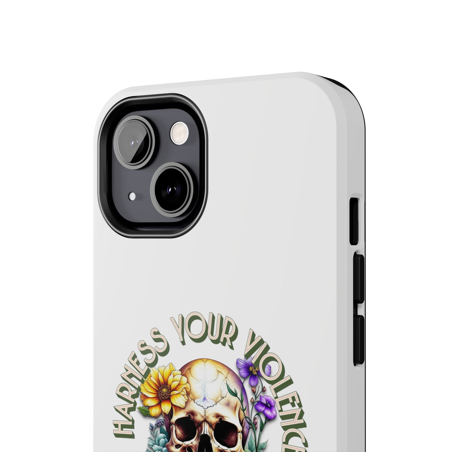 Women's BJJ Harness Your Violence Jiu Jitsu Tough iPhone Cases