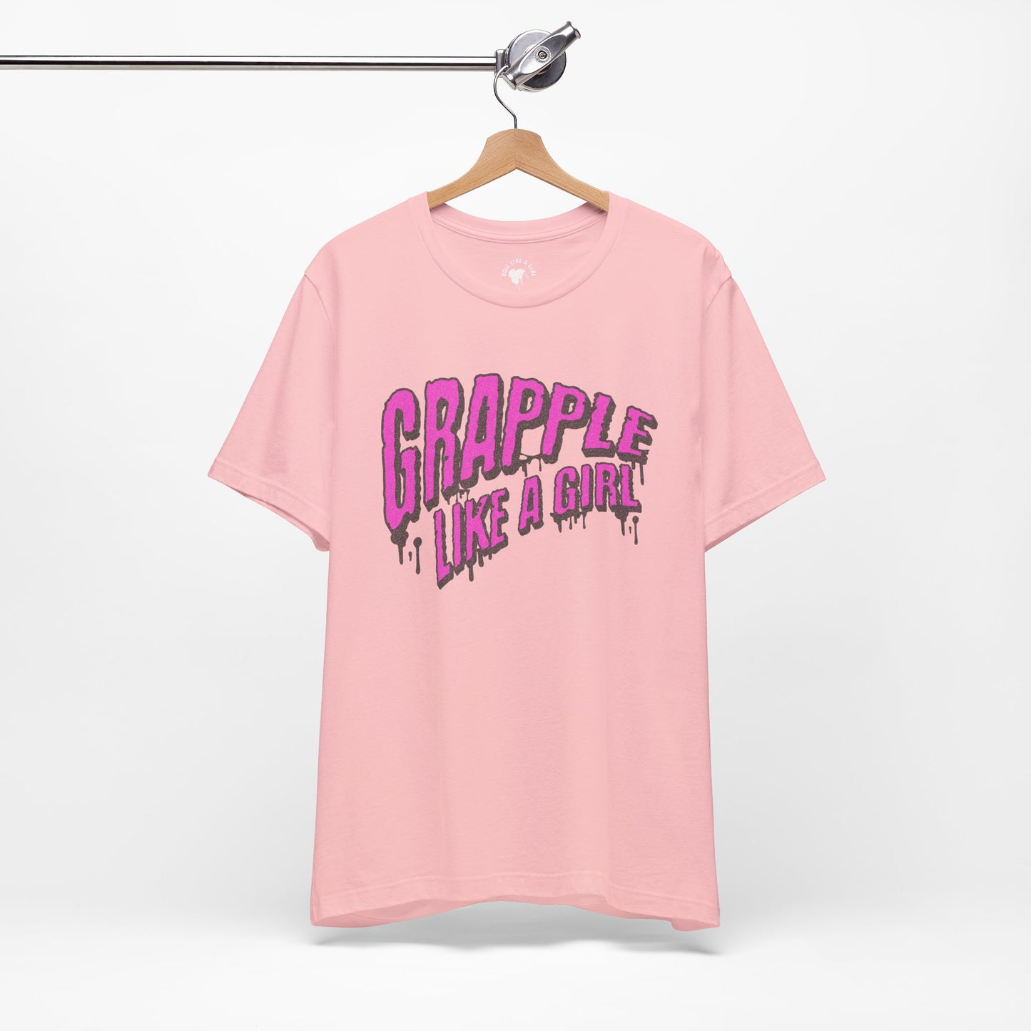 Women's Grapple like a Girl Slime Jiu Jitsu T-shirt