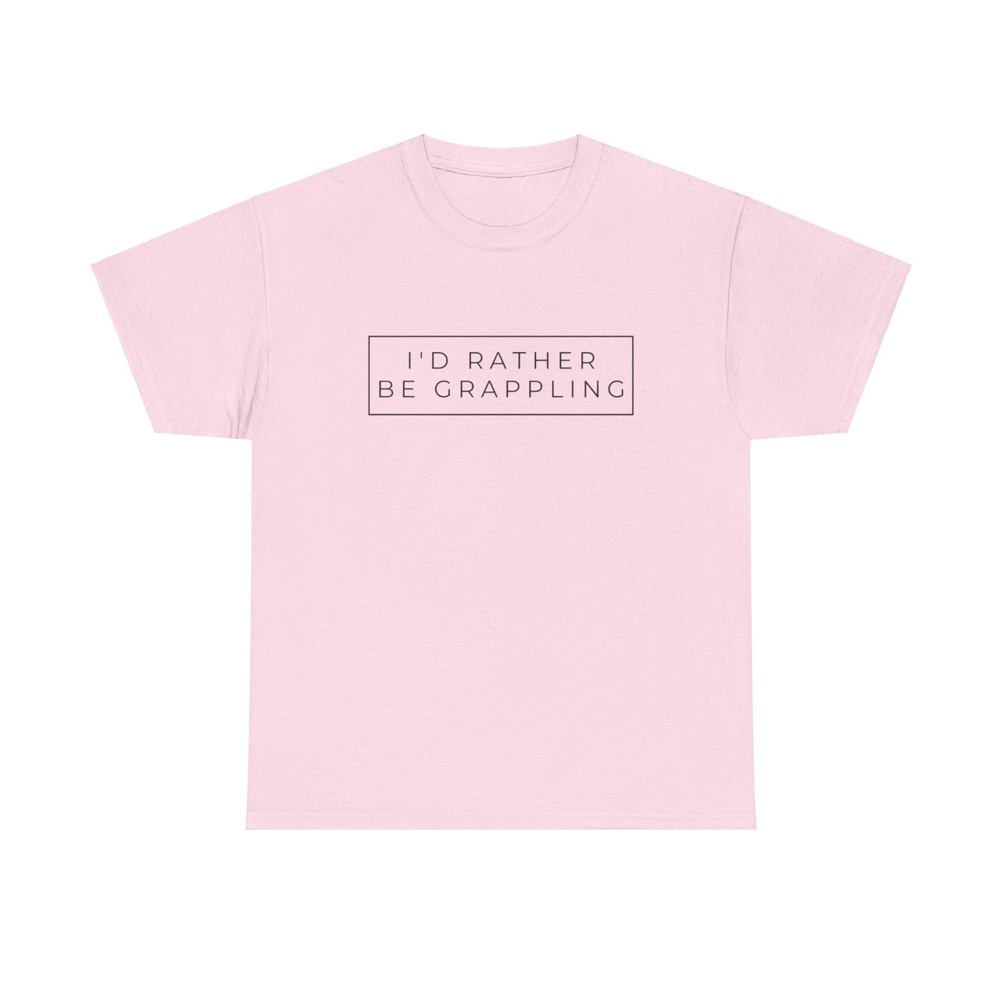 BJJ I'd rather be grappling Oversized T-shirt